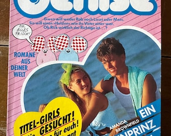 Denise Happy Denise Volume 21-1 1988 pink rare Cora Verlag
