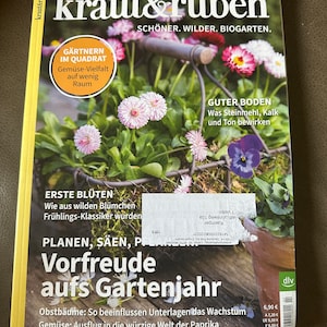 Cabbage and Turnips Organic Garden Magazine 2/23