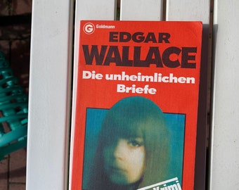 Edgar Wallace the red thrillers Goldmannverlag 80s The scary letters TB