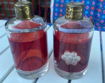 Set Perfume Bottles Set Bottle Dark Red Beautiful