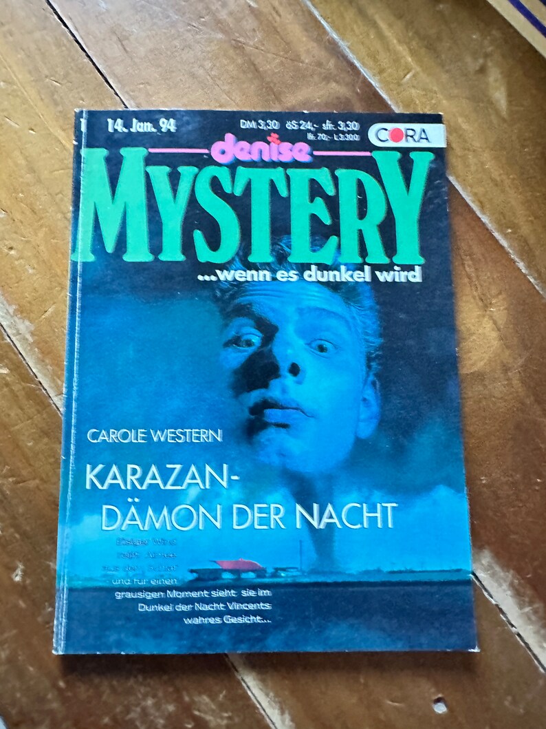 Denise Mystery Cora Verlag Band 101 1 14.01.94 Karazan Dämon der Nacht Bild 1