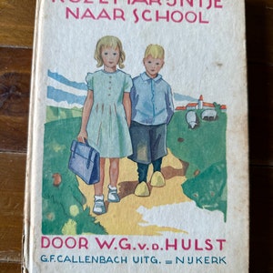 Rosemaruntje naar school Dutch children&#39;s book hardcover
