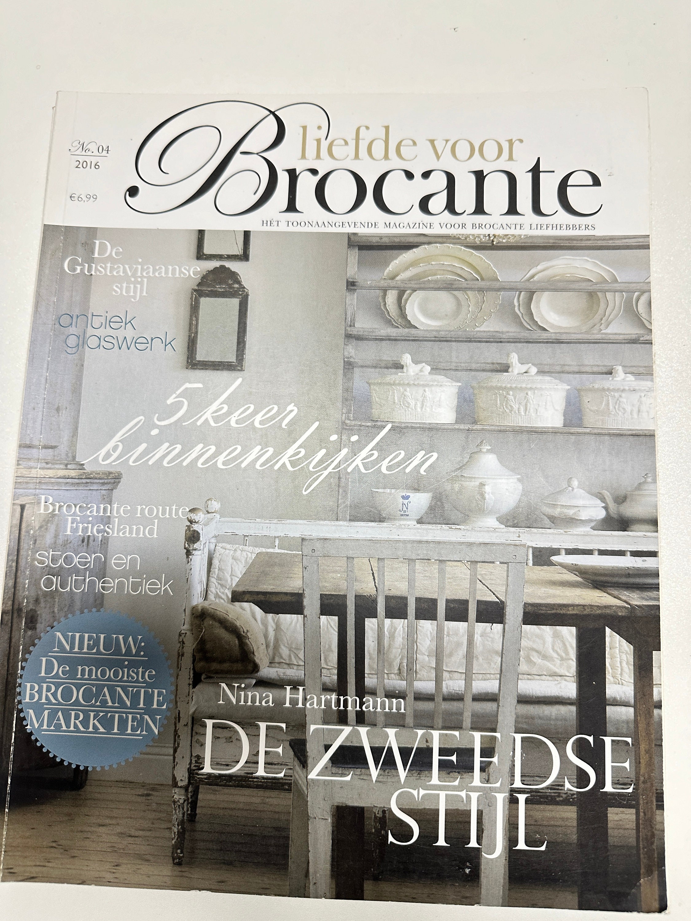 Liefde voor Brocante 2016 年 4 月号 保存状態の良い雑誌 - Etsy 日本