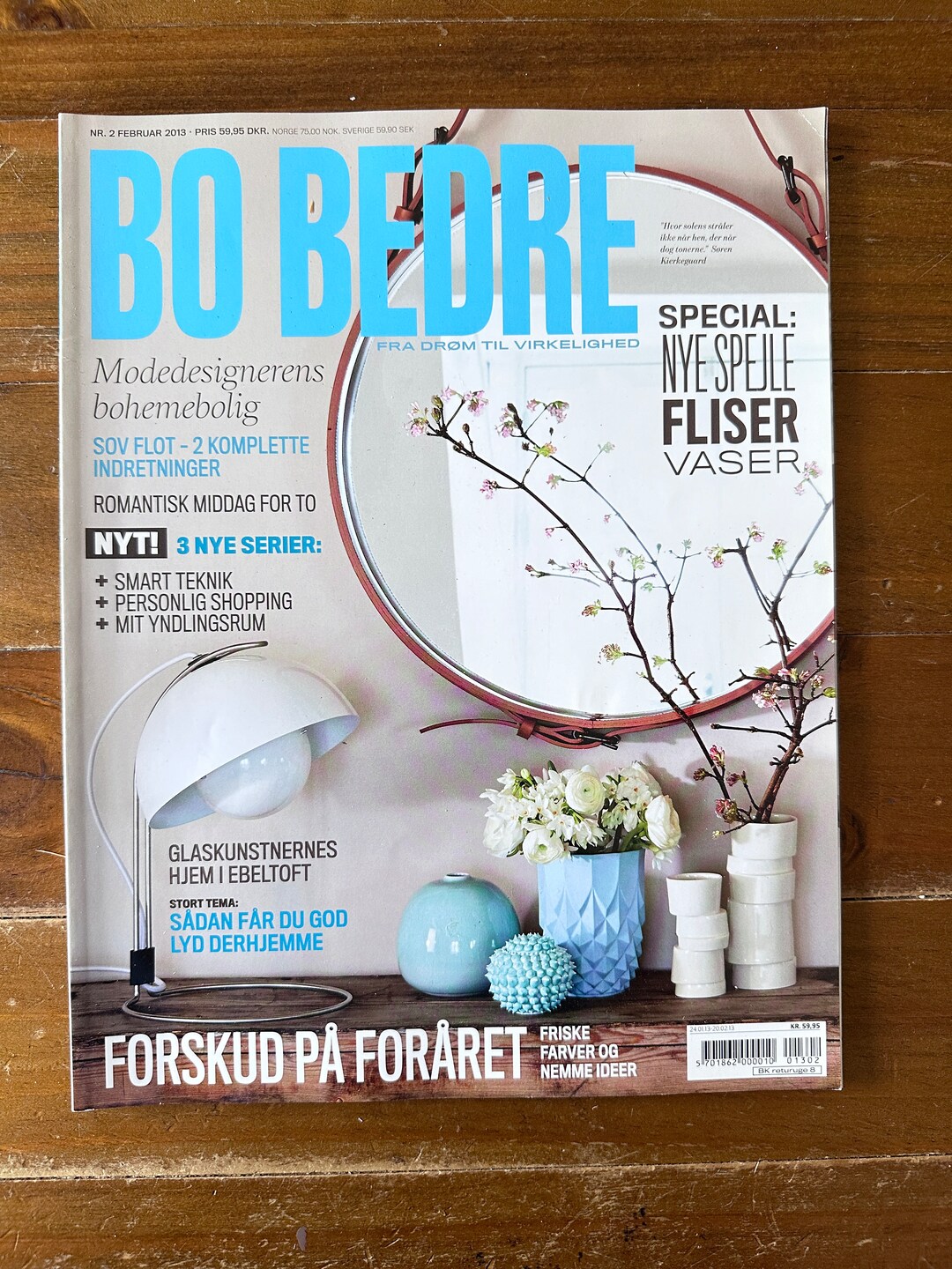 Bo Bedre Interior Design Magazine From Denmark 2-2013 - Etsy