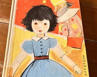 Old children's book LIESELÜMPCHEN MATTHIESSEN/SCHREIBER Schaffsteinverlag 1957