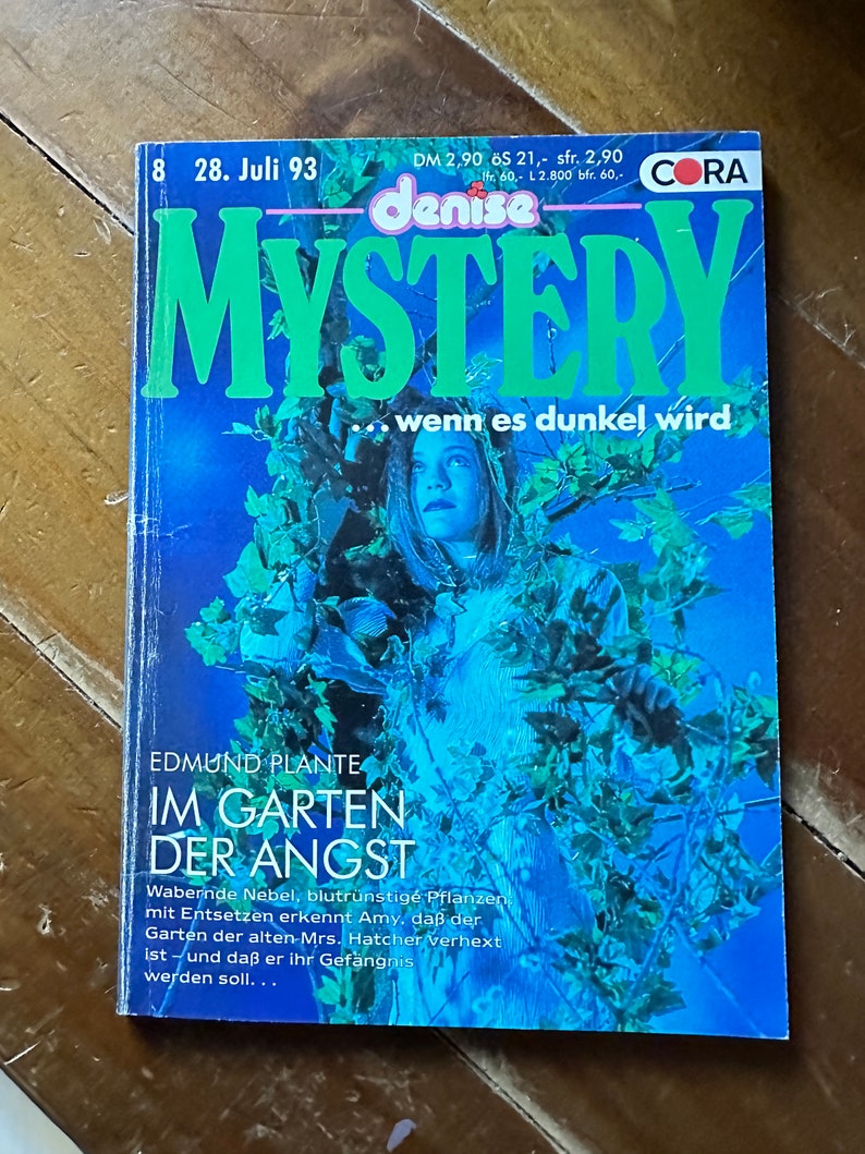 Denise Mystery Cora Verlag 8-28.07.93 In the Garden of Fear image 1