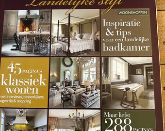 10-11/2011 WONEN LANDELIJKE STIJL Belgian interior design magazine