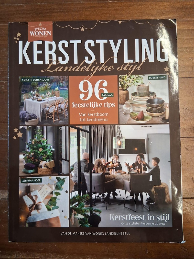 Keerst KEERST LANDELIJKE STIJL magazine vivant 2023 Noël - Etsy France