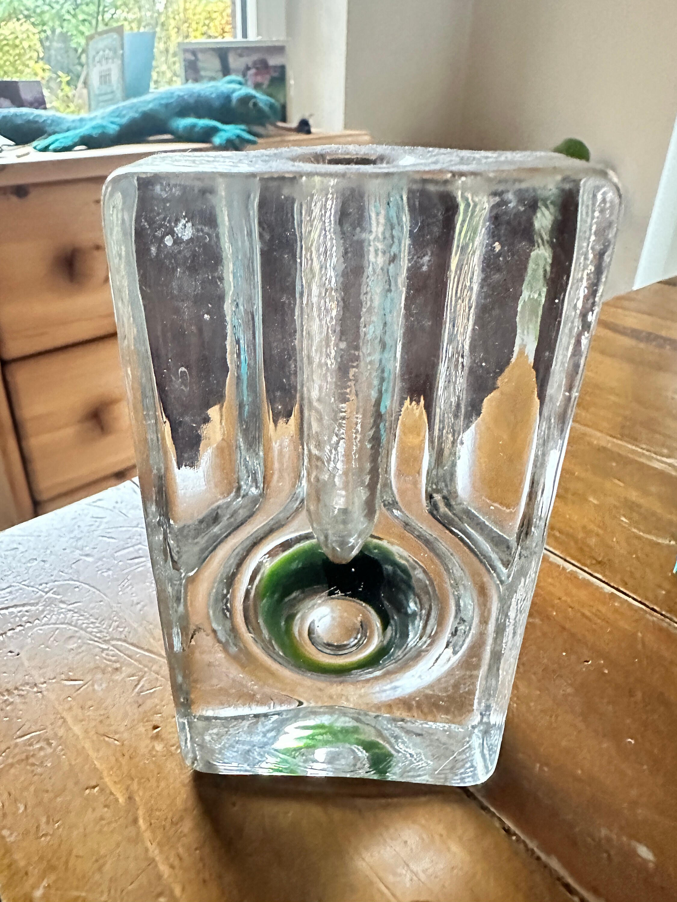 2 VASES SOLIFLORE; Vases Walther Glas, Paire de Vases Design