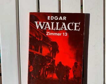 Edgar Wallace the red thrillers Goldmannverlag 1960s Zimmer 13 TB