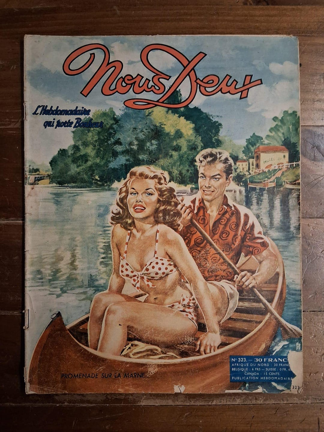 Nous Deux Magazine No 323 1950s And 60s Photo Novels From Vintage nous-deux-magazine-no-323-1950s-and-60s-photo-novels-from-vintage