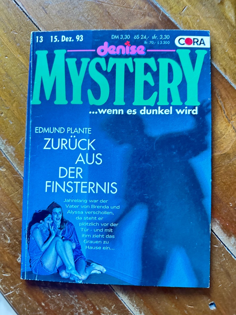 Denise Mystery Cora Verlag Band 100 13 15.12.93 Zurück aus der Finsternis Bild 1