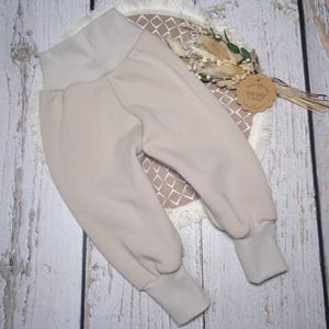 Basic Alpenfleece Pumphose Newborn, in 13 Farben, Gr. 44-158 beige