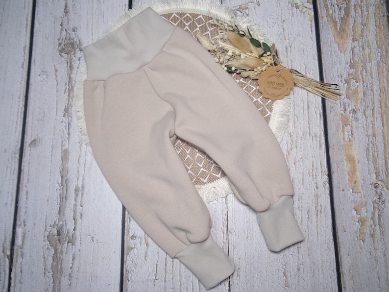 Basic Alpenfleece Pumphose Newborn, in 13 Farben, Gr. 44-158 beige