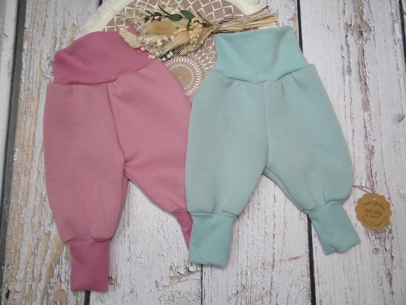Basic Alpenfleece Pumphose Newborn, in 13 Farben, Gr. 44-158 画像 2