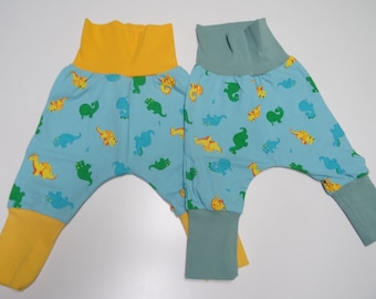 Pumphose oder Shorts (kurze Pumphose)  "Dinos" diverse FARBEN Gr 50-158