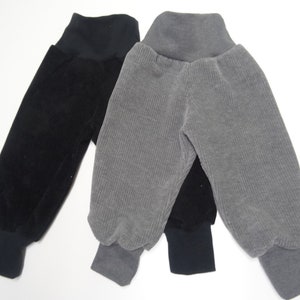 Corduroy jersey pants or shorts short pants size 50-164 various colors image 3