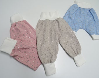 Pump pants or shorts (short pump pants) various colors size 50-158 "stars"