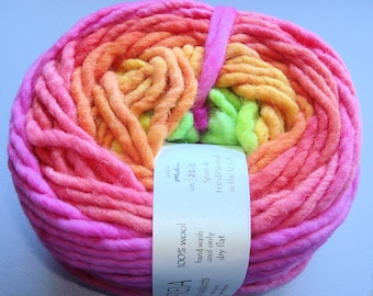 FREIA - 1 SUPER BULKY Skein in Melon - 87 Yards - Lot 19-2