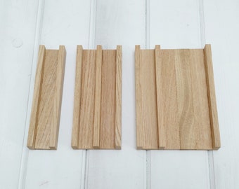 Holzbox für Stabkerzen Holzverpackung, mit Geschenkfach möglich, verschiedene Größen