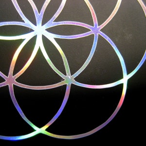 2x Flower of Life sticker 5 cm image 8