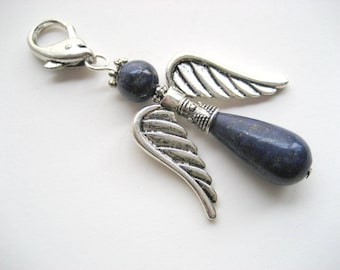 Ange  Pendentif Lapis Lazuli, grande