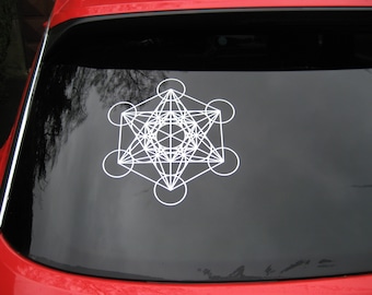 Metatron's cube sticker 24 cm