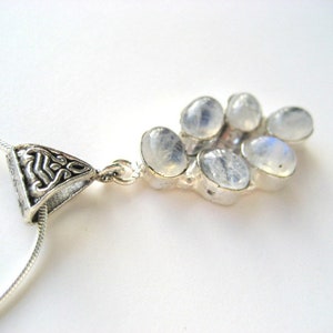 Moonstone on snake chain image 2