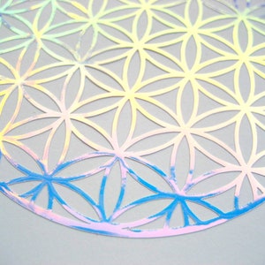 Bloem des Levens Magische Sticker 16-22 cm