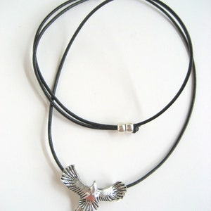 Flying Eagle / leather band image 2