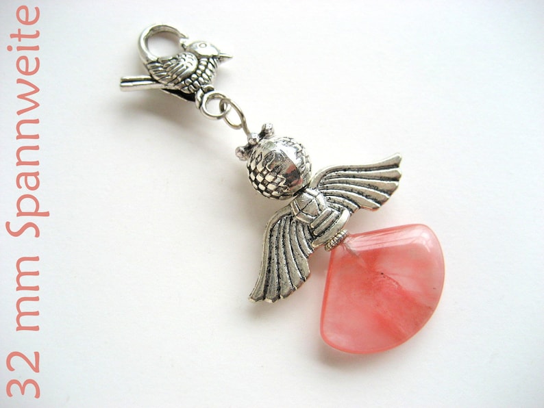 Angel strawberry quartz, large image 1