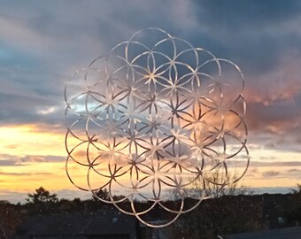 Flower of Life window sticker from 15 cm