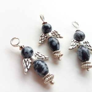 Angel snowflake obsidian, small image 6