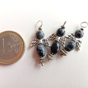 Angel snowflake obsidian, small image 8