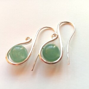 Earrings Jade green image 10