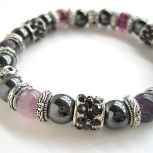 Bracelet fluorite / Hematite 画像 1