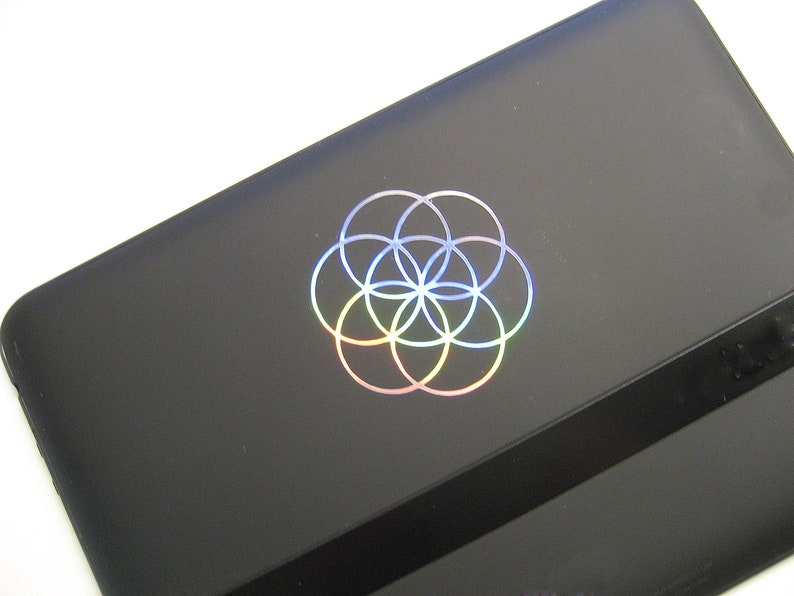 2x Flower of Life sticker 5 cm image 1