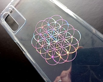 Flower of Life Sticker 6 x 4.7 cm