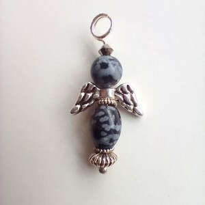 Angel snowflake obsidian, small image 3