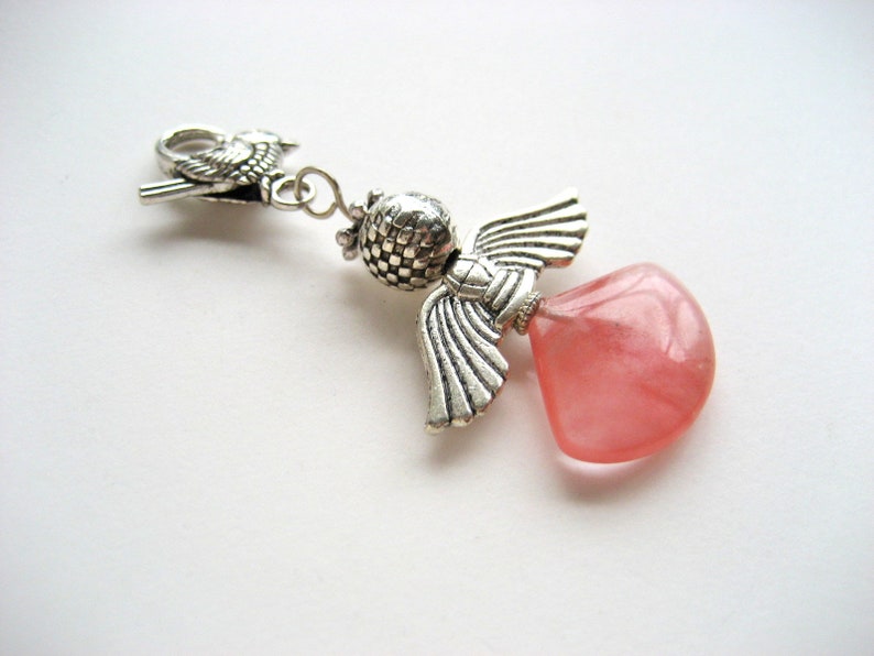 Angel strawberry quartz, large image 5