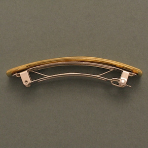 Convex Brass Hair Clip image 3