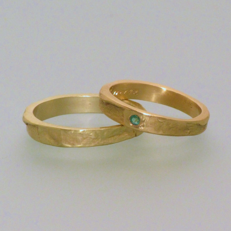 Gussring 3,5 mm in Gelbgold Bild 5