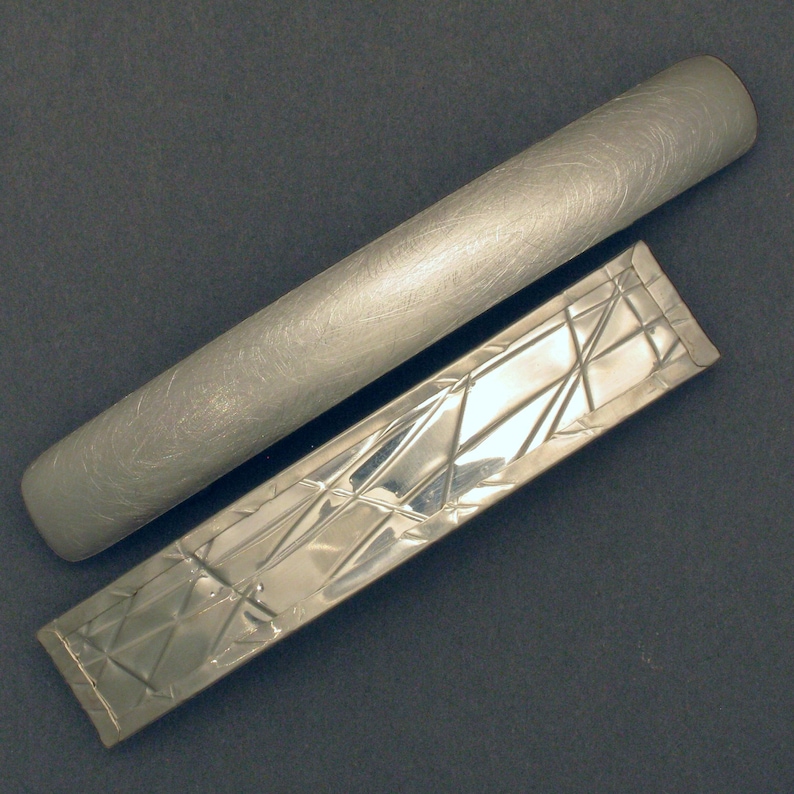 Silver Barrette, convex image 4