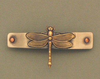 Pinza de pelo pequeña libélula