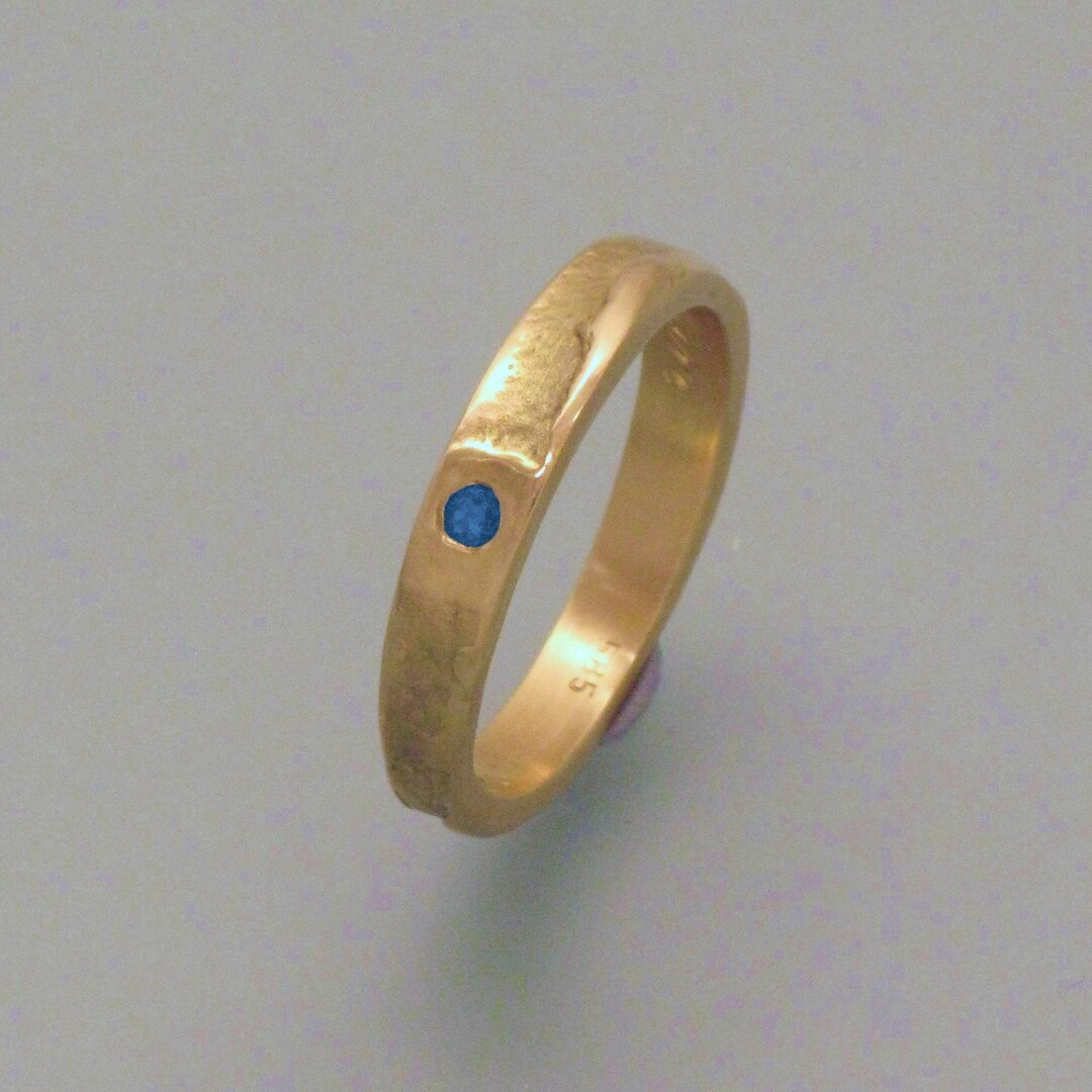Gold Casting Ring With Sapphire - Etsy