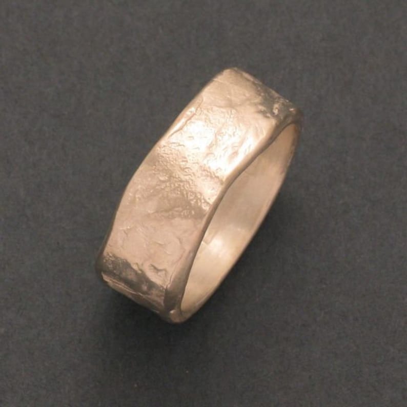 Silver Cast Ring, 0.35 inch, 9 mm image 3