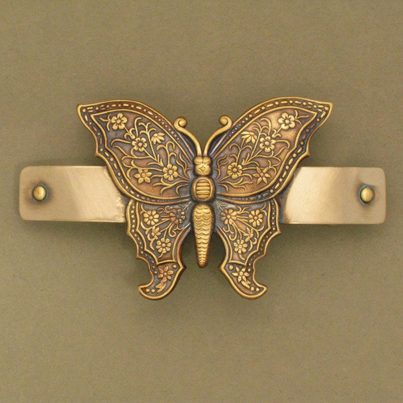Butterfly Vintage Hair Clip image 1