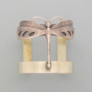 Dragonfly Brass Bangle afbeelding 2