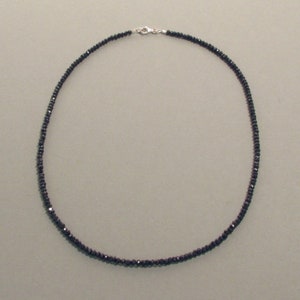 Small Faceted Spinel Necklace image 2