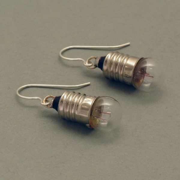 Boucles d'oreilles goutte ampoule